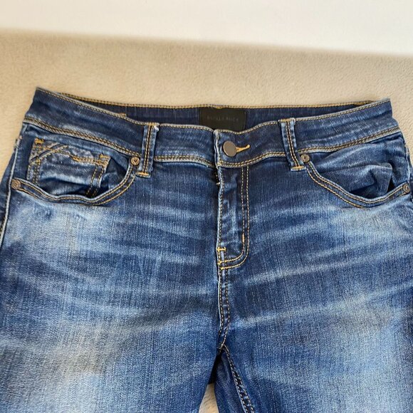 Buckle Black Mens Skinny Fit Jeans 28X32 Medium Wash Distressed Style - Picture 11 of 16